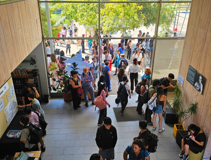 Galeria: estudiantes llegan a su primer día de clases